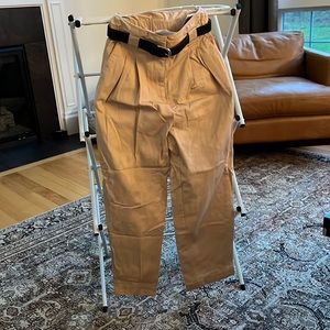 H&M brand new with tags high rise poplin pants